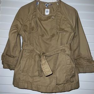 Tan jacket for toddler girl